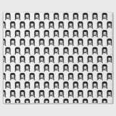 Mullet Party II-pakpapier Cadeaupapier (Vlak)