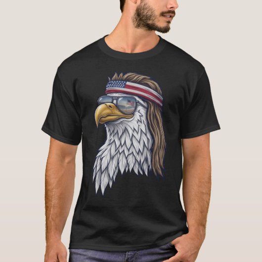Mullet van de Vrijheid T-shirt (Voorkant)