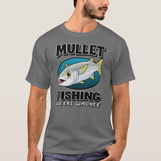 MULLET VISSEN T-SHIRT (Voorkant)
