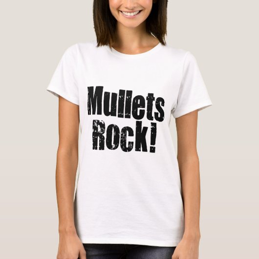 Mullets-regel T-shirt (Voorkant)