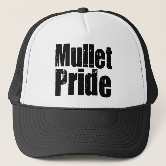 Mullets-regel Trucker Pet (Voorkant)