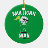 MULLIGAN MAN FUNNY GOLF ORNAMENT (Voorkant)