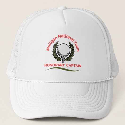 Mulligan National Team, Honorary Captain Golf Trucker Pet (Voorkant)