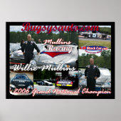 Mulling Racing Collage Poster (Voorkant)