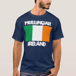 Mullingar, Ierland met Ierse vlag T-shirt