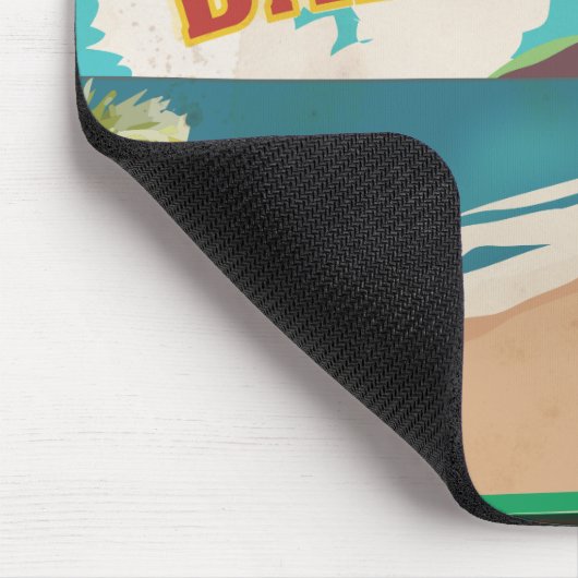 Mullins Beach Bay Barbados-reisposter. Muismat (Hoek)