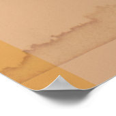 Mullins Beach Bay Barbados-reisposter. Poster (Hoek)