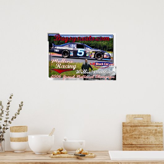 Mullins racing poster (Keuken)