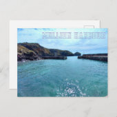 Mullion Harbour in Cornwall Briefkaart (Voorkant / Achterkant)