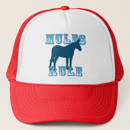 Mulregel Trucker Pet (Voorkant)