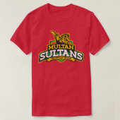 Multan Sultans Cricket Team logo T-shirt (Design voorkant)