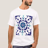 Multani Blauwe Aardewerk T-shirt (Voorkant)
