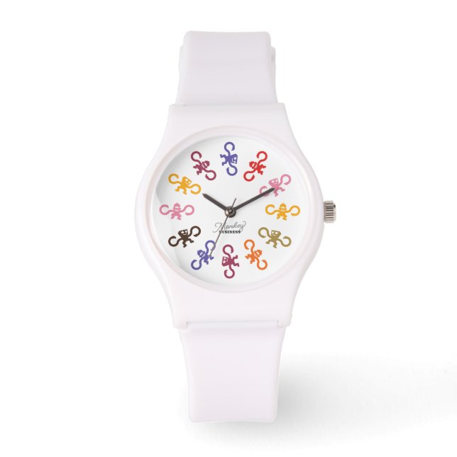 Multi-apen zakelijk Watchy Watch Horloge (Voorkant)
