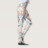 Multi Aztec Pastel Vrouwen Leggings (Rechts)