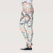 Multi Aztec Pastel Vrouwen Leggings (Links)