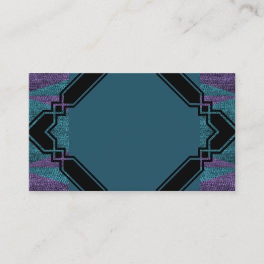 Multi Blue Design Visitekaartje (Voorkant)