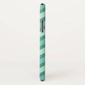 Multi Blue Stripes Case-Mate iPhone Case (Achterkant / rechts)