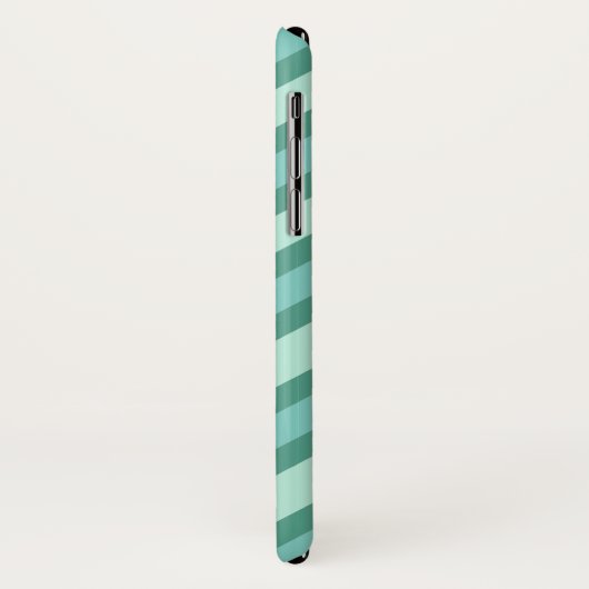 Multi Blue Stripes Case-Mate iPhone Case (Achterkant/links)