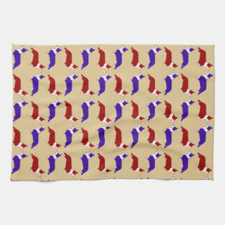 Multi Cardigan Corgi Theedoek