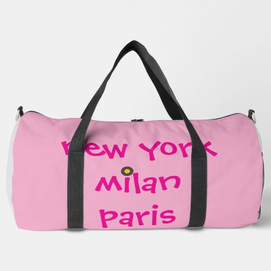 Multi City Duffle Travel Gym Bag Plunjezak (Voorkant)