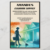 Multi Cleaning Service Flyer (Voorkant)
