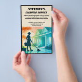 Multi Cleaning Service Flyer (Hand)