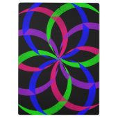 Multi Color Afbeelding 8 Geometrisch Klembord (Achterkant)