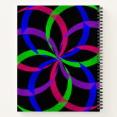 Multi Color Afbeelding 8 Geometrisch Notitieboek (Achterkant)