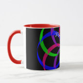 Multi Color Afbeelding 8 Geometrische Koffie Mok (Links)