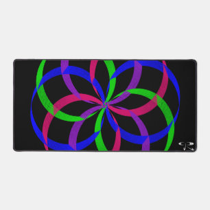 Multi Color Afbeelding 8 Geometrische Muismat Mat