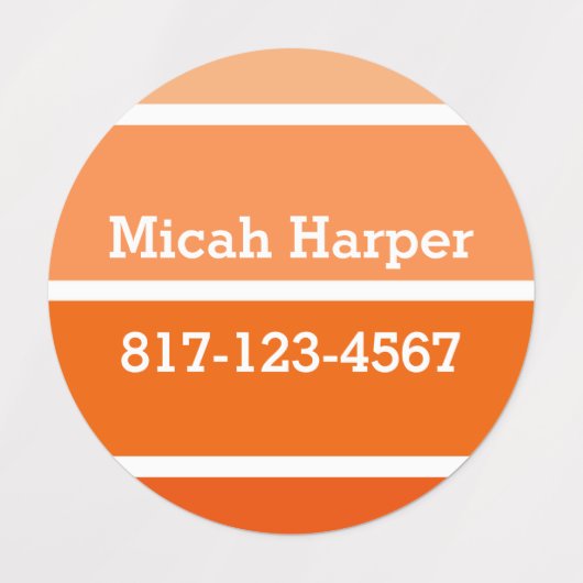 Multi-Color Block Zelfklevende Kleding Label Small (Design 2)