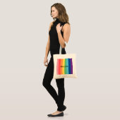 Multi-Color-Canvas tassen met standout (Voorkant (model))