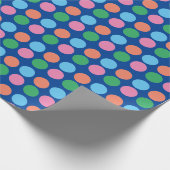 Multi-color cirkels inpakkend document cadeaupapier (Hoek)