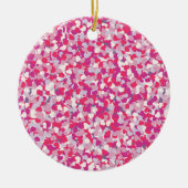 multi-Color Confetti2 Keramisch Ornament (Voorkant)