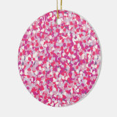 multi-Color Confetti2 Keramisch Ornament (Links)