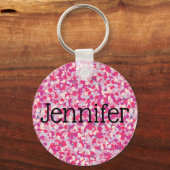 multi-Color Confetti2 Sleutelhanger (Voorkant)