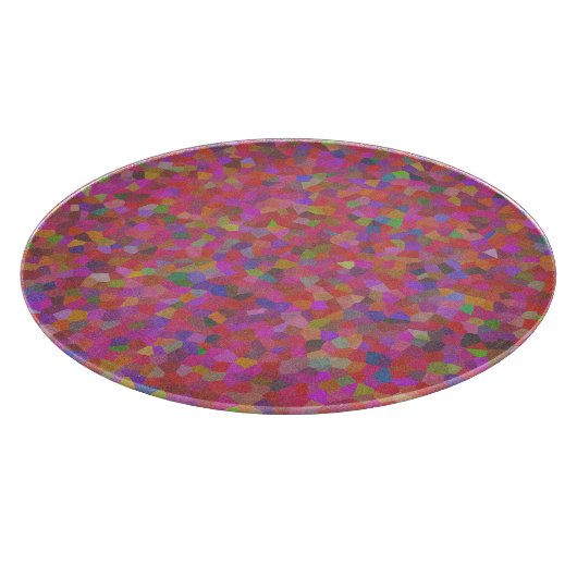 Multi-color confetti design    snijplank (Hoek)