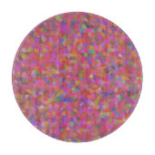 Multi-color confetti design    snijplank (Voorkant)