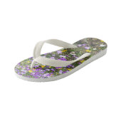 Multi-Color Crocus Spring Flowers Kinder Teenslipp Teenslippers (Schuin)