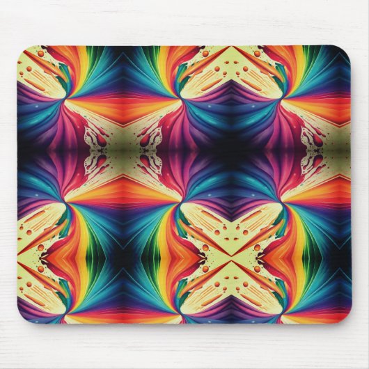 MULTI COLOR DESIGN Mousepad Muismat (Voorkant)