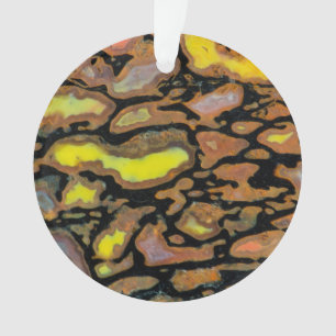 Multi-Color Dinosaur Bone Ornament