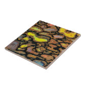 Multi-Color Dinosaur Bone Tegeltje (Zijkant)