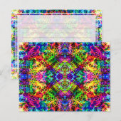 Multi Color Dream Notes-Kaart Briefkaart (Voorkant / Achterkant)