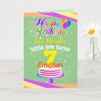 Multi Color Editable Unisex Happy Birthday | Groen