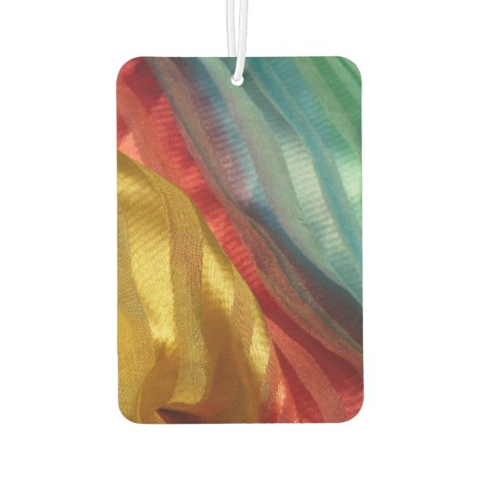 Multi Color Fabric Rainbow Luchtverfrisser (Achterkant)