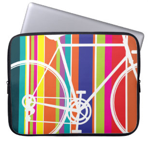 multi-color fietsontwerp Laptophoes Laptop Sleeve