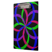 Multi Color Figure 8 Geometric Clipboard Klembord (Links)