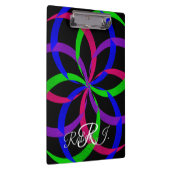 Multi Color Figure 8 Geometric Clipboard Klembord (Rechts)