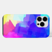Multi Color Fun Abstract iPhone Hoesje (Achterkant horizontaal)