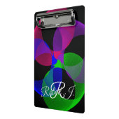 Multi Color Fusion Geometric Mini Clipboard Klembord (Angled2)